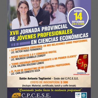 XVII Jornada Provincial de Jóvenes Profesionales en Ciencias Económicas
